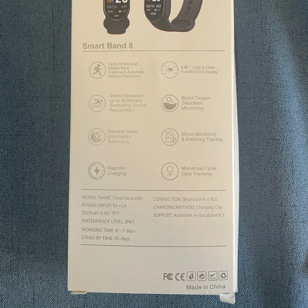 M8 Smart Band 8, New in box